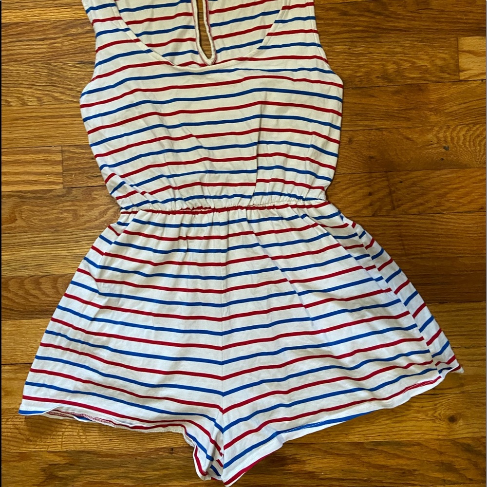 Pink Lily Size Small romper